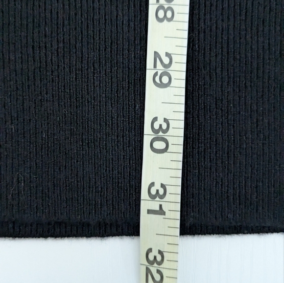 Everlane 100% Cashmere Black Mini Sweater Dress Turtleneck Long Sleeve Winter S - Picture 7 of 10